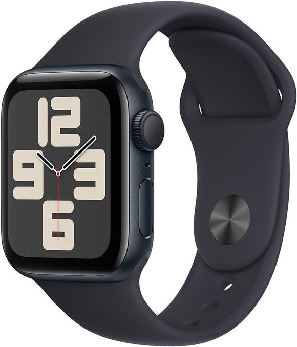 Apple Watch SE (2022) 40mm (GPS) Midnight Aluminum Case w/ Midnight Sport Band