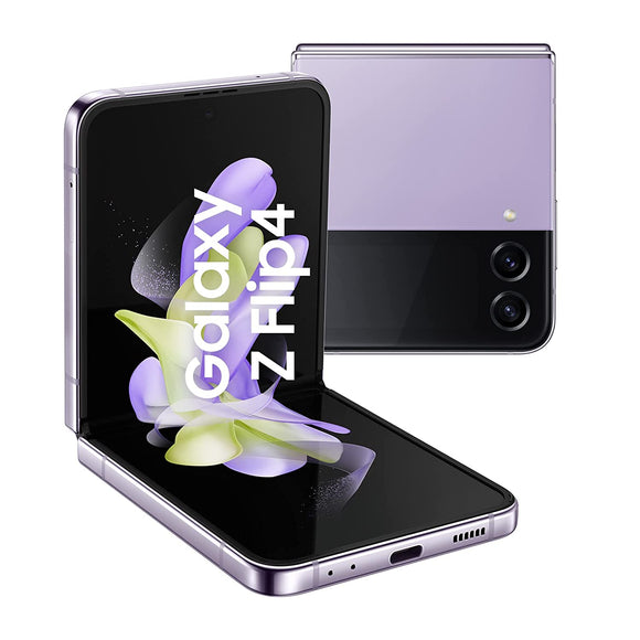 Samsung Galaxy Z Flip4 5G SM-F721W 128GB Bora Purple (Unlocked) Very Good Condit