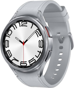 Samsung Galaxy Watch6 Classic 47mm (GPS + Data) - Silver - Very Good Conditio