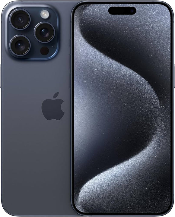 Apple iPhone 15 Pro Max - 256GB A3105 - Blue Titanium - (Unlocked) Good-Fair Condition