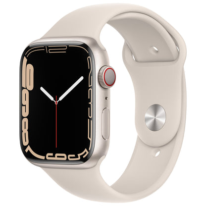 Apple Watch Series 7 45mm (GPS + Cellulaire) - Bracelet sport