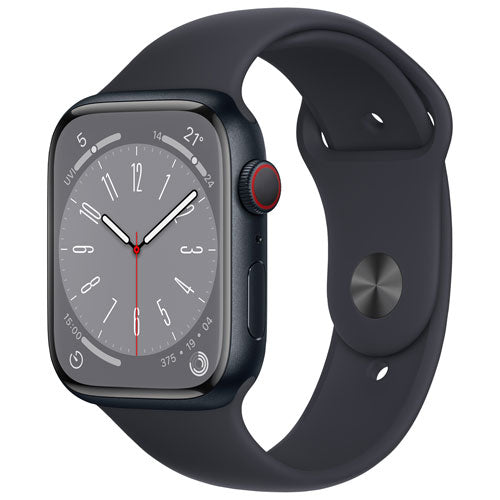 Apple Watch Series 8 45mm (GPS + Cellulaire) - Bracelet sport