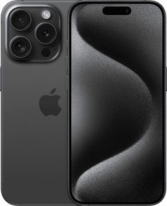 Apple iPhone 15 Pro Max - 256GB A3105 - Black Titanium - (Unlocked) Good Condition