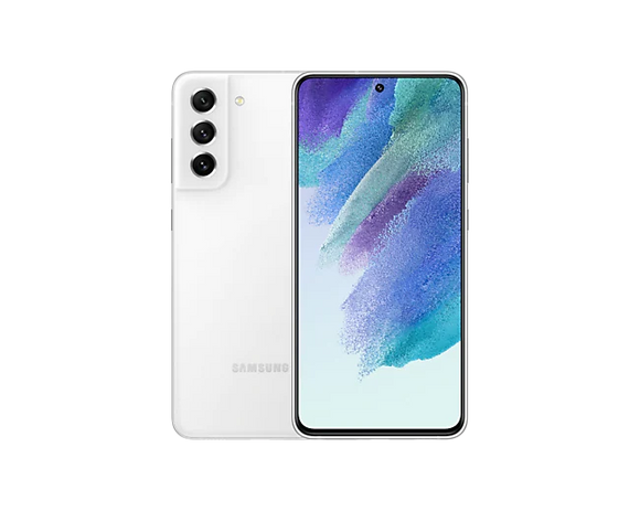Samsung Galaxy S21 FE SM-G990W 128GB White (Unlocked) Good Condition