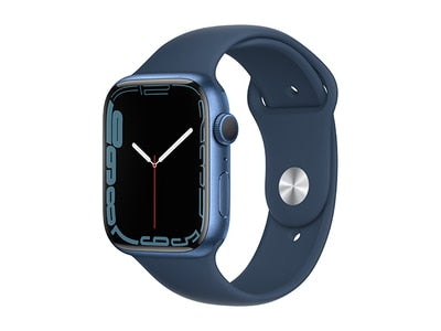 Apple Watch Series 7 41mm (GPS Only) Blue Alu Case with Abyss Blue Sport Band (S