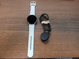 Samsung Galaxy Watch4 44mm (GPS Only) - Silver - Very Good Condition