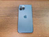 Apple iPhone 12 Pro Max - 256GB A2410 - Pacific Blue - (Unlocked) Very Good Cond