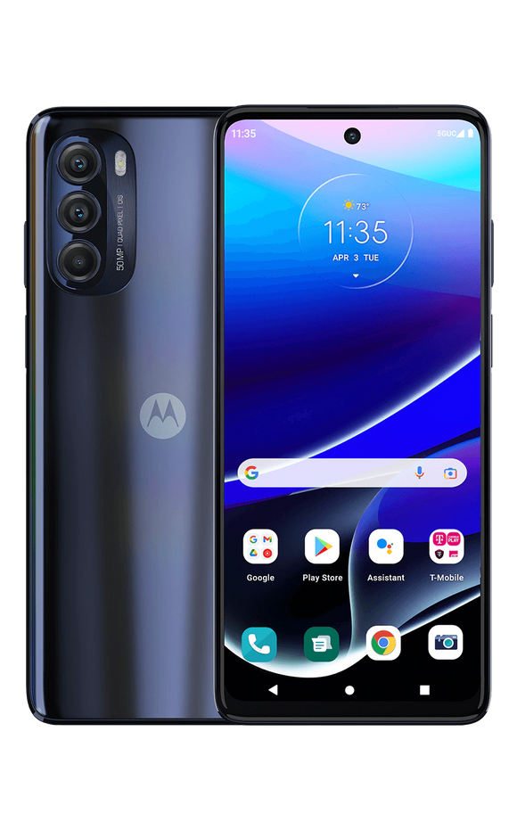 Motorola Moto G Stylus 5G XT2215-4 128GB Steel Blue (Unlocked) Very Good Conditi