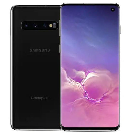 Samsung Galaxy S10 SM-G973W 128GB Prism Black (Unlocked) Very Good Condition