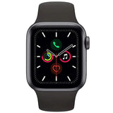 Apple Watch Series 5 44mm (GPS + Cell) Space Grey Alu Case w/ Black Sport Band