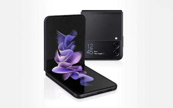 Samsung Galaxy Z Flip3 5G SM-F711W 128GB Phantom Black (Unlocked) Good Condition