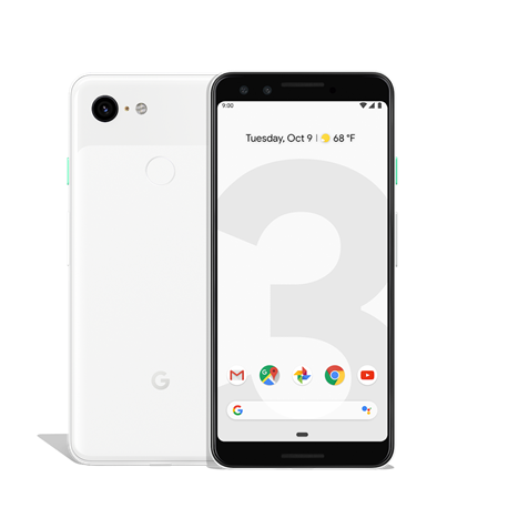 Google Pixel 3 G013A 64GB Clearly White (Unlocked) Good Condition