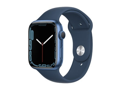 Apple Watch Series 7 41mm (GPS Only) Blue Alu Case with Abyss Blue Sport Band